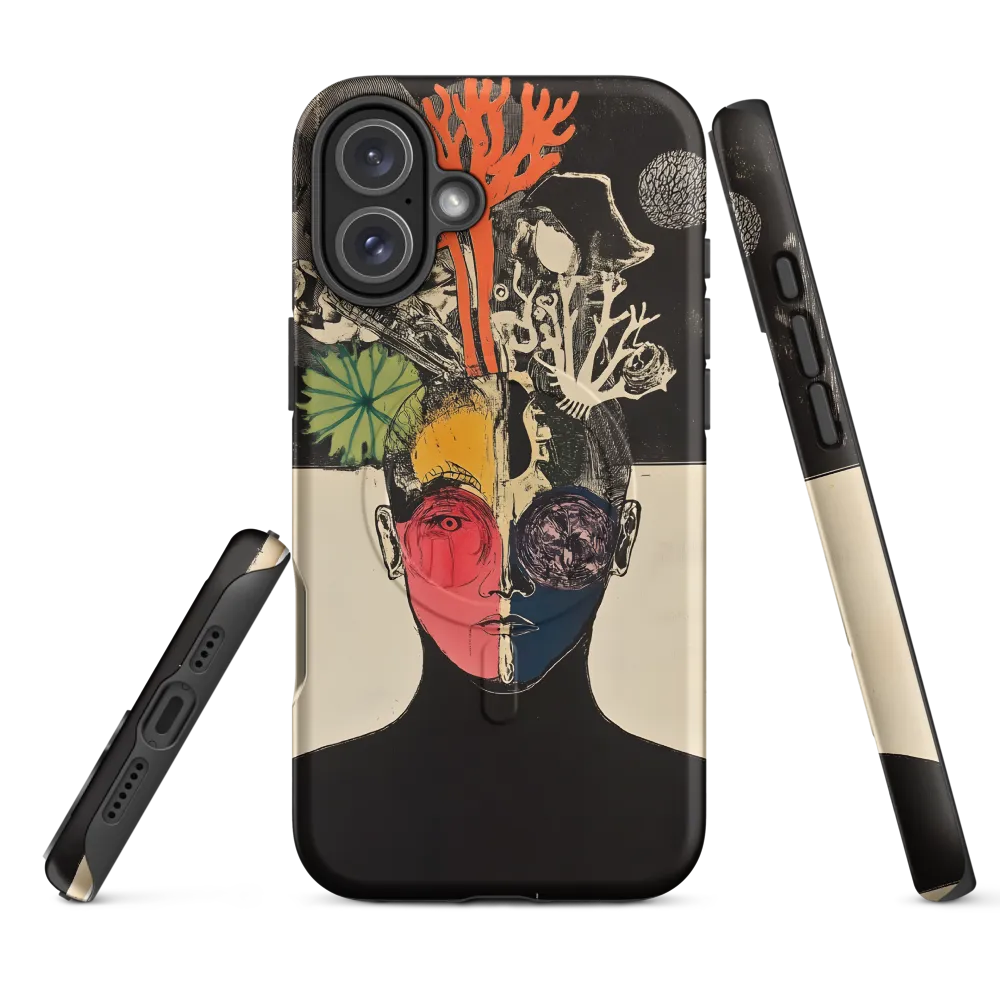 Coral Thoughts | Phone Case |  16 Plus | MagSafe® Tough Case | Matte