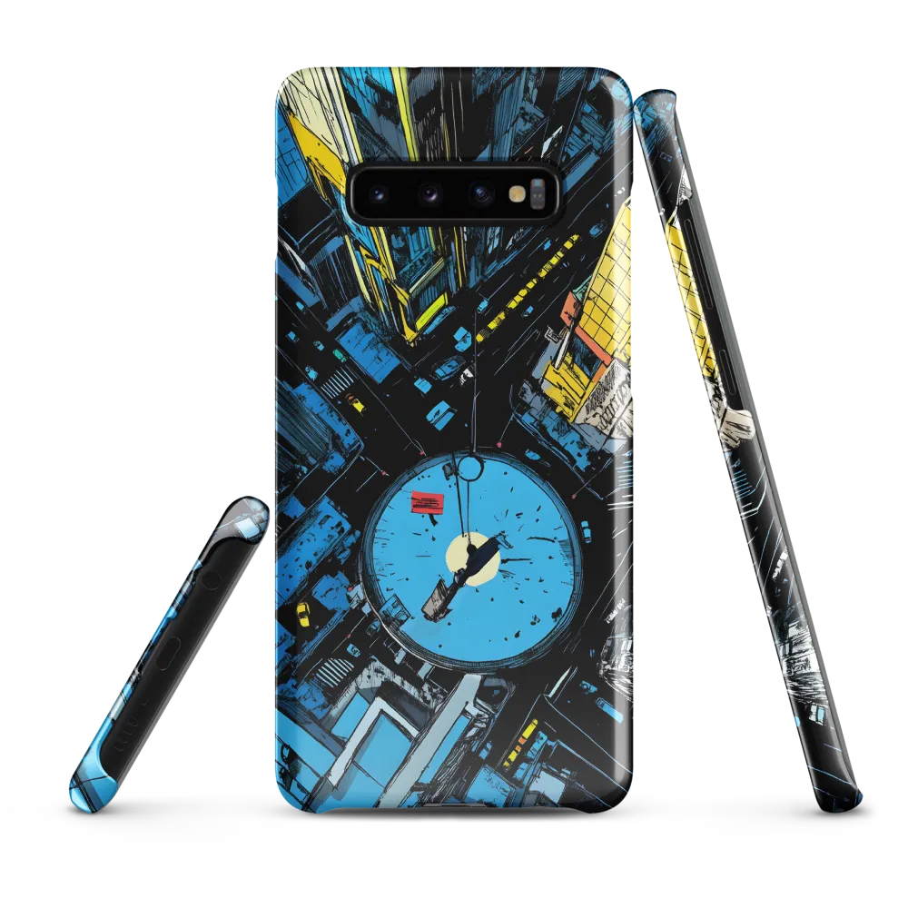 Time in the Urban Pulse | Phone Case |  S10 Plus | Snap Case | Glossy