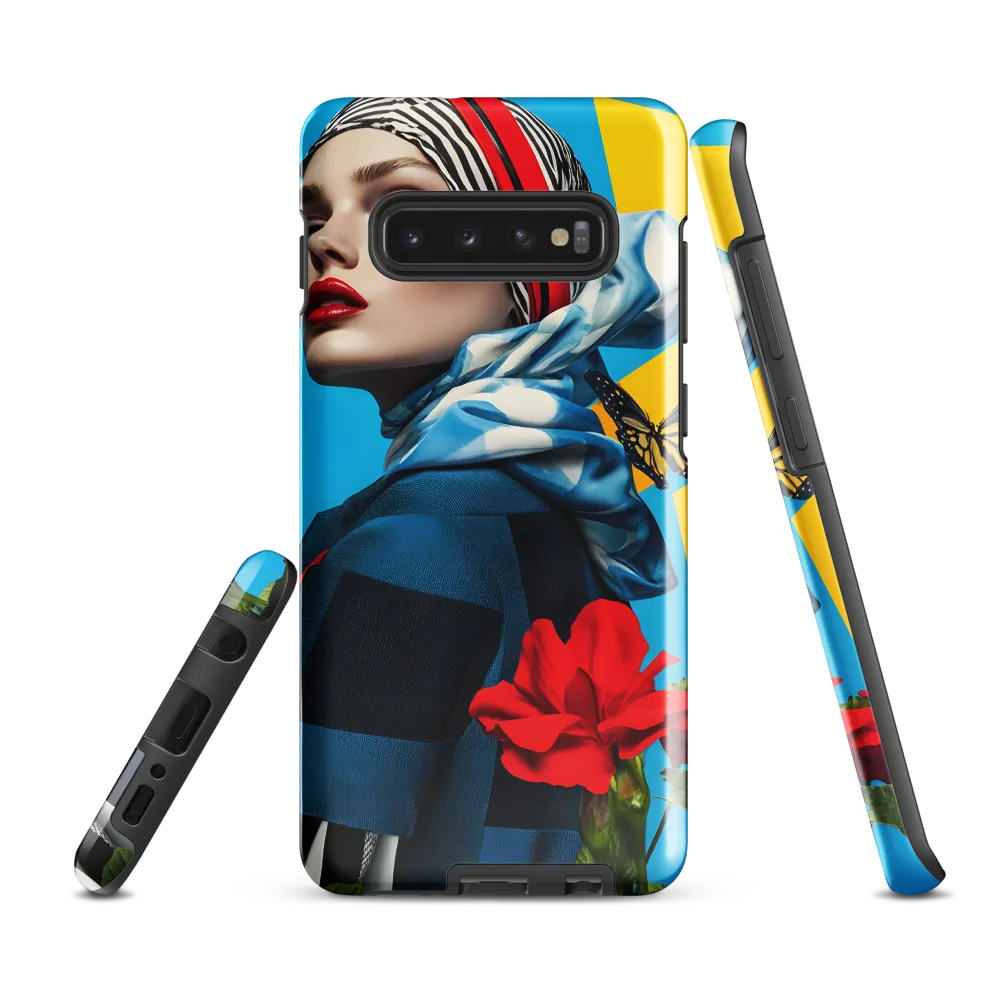 Vibrance and Elegance in Fashion | Phone Case |  S10 Plus | Tough Case | Glossy