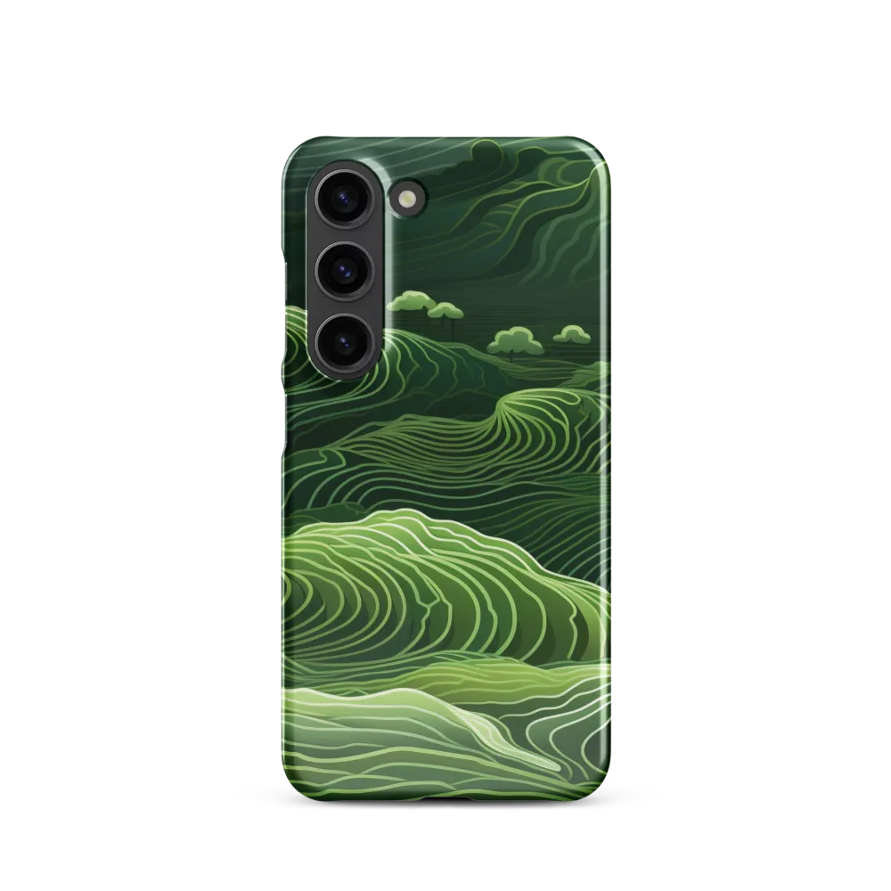 Whispers of Green Hills | Phone Case |  S23 | Snap Case | Glossy