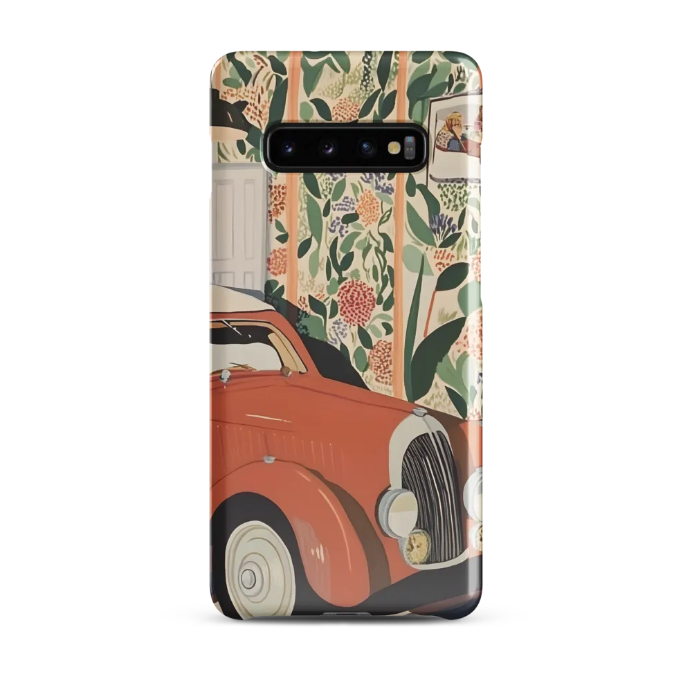 Vintage Charm: A Modern Encounter | Phone Case |  S10 Plus | Snap Case | Glossy