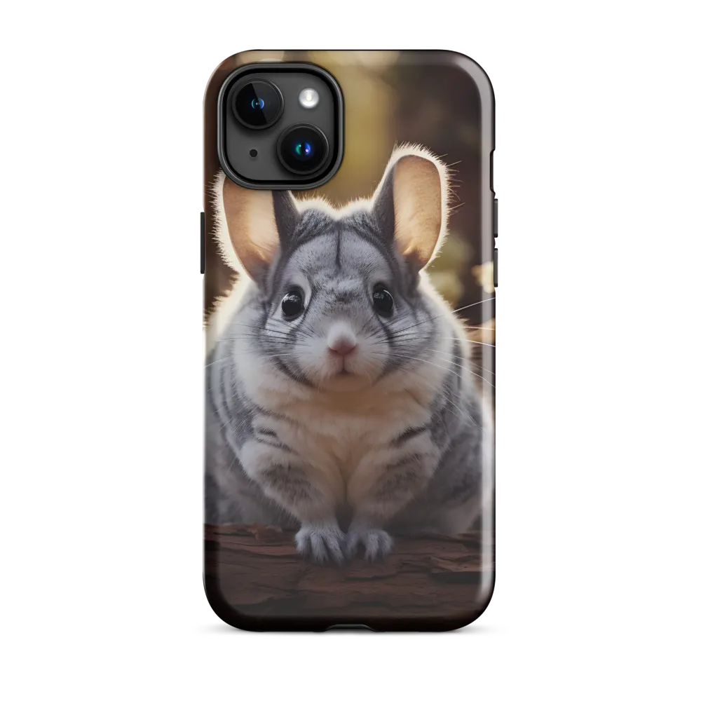 Curious Chinchilla in the Forest