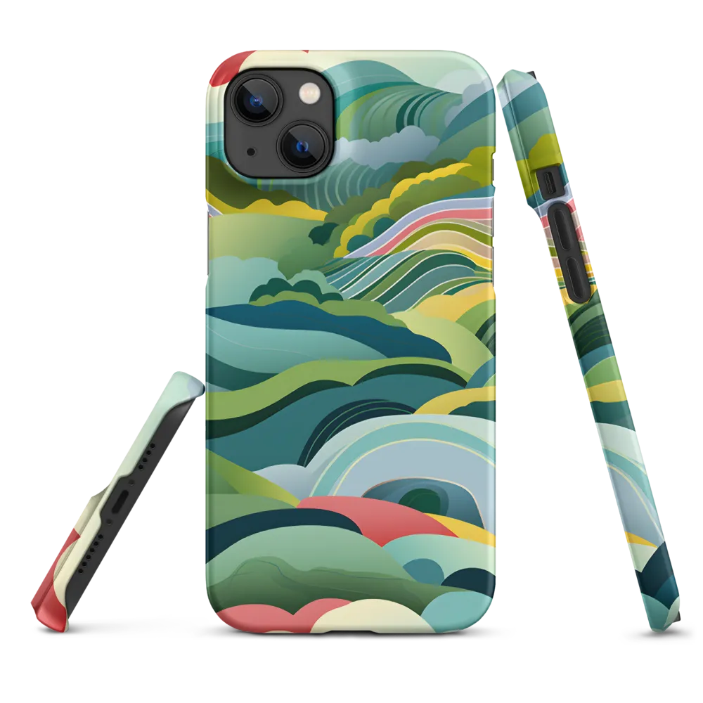Waves of Serenity | Phone Case |  14 Plus | Snap Case | Matte