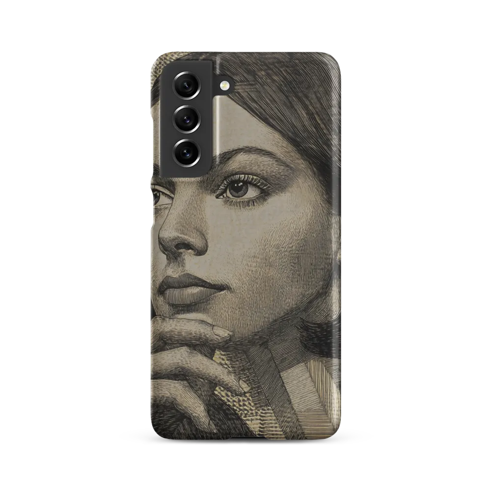 Contemplative Reflection | Phone Case |  S21 FE | Snap Case | Matte
