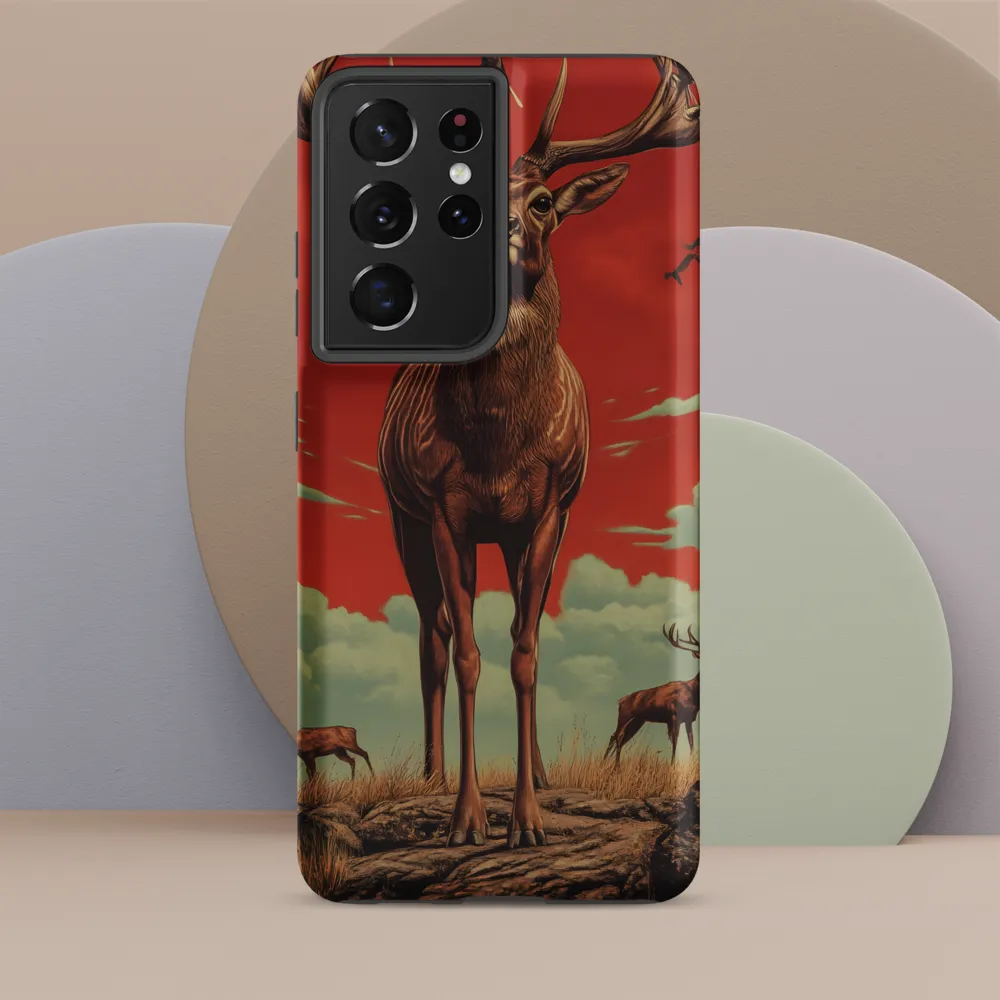 Majesty in Red: The Stalwart Stag