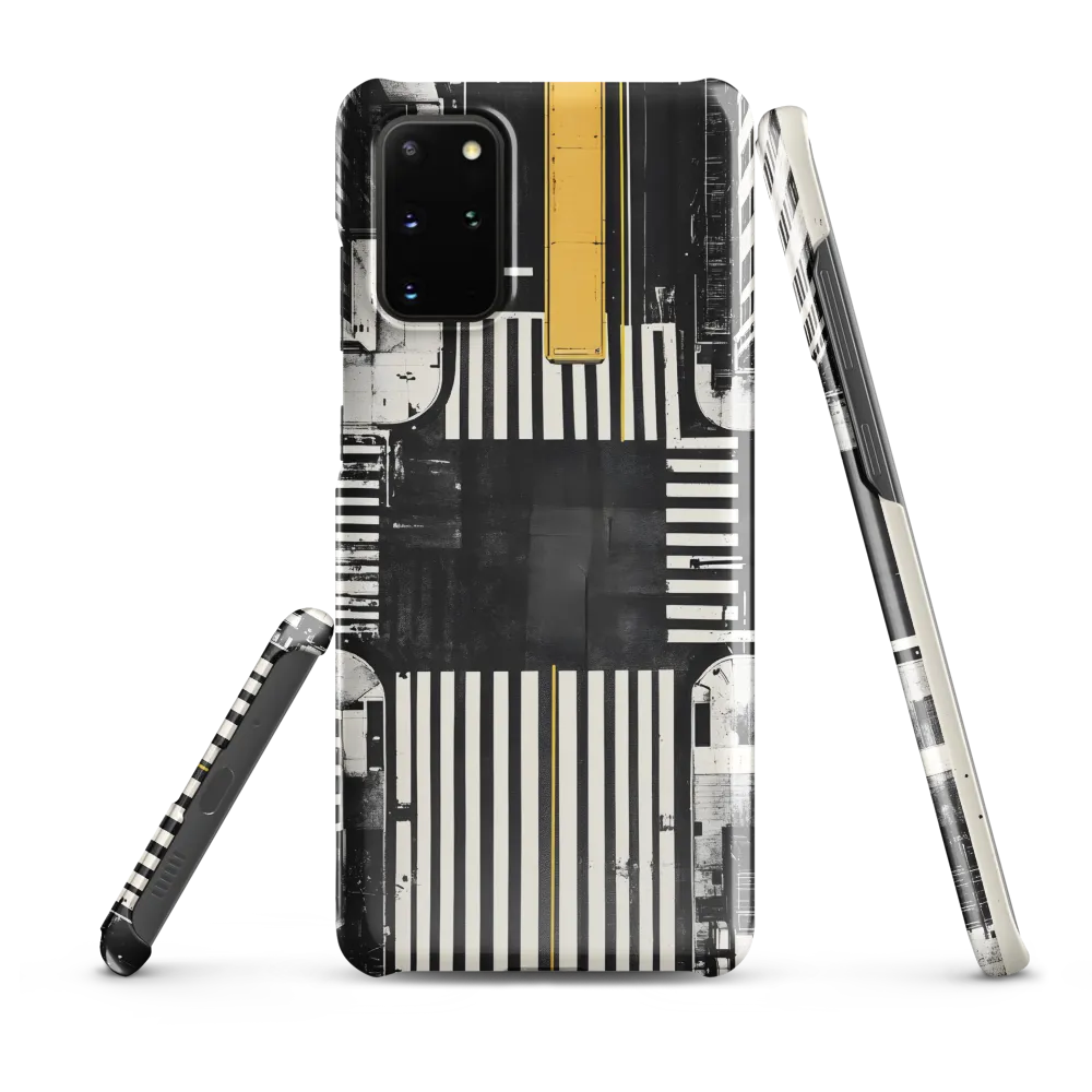 Urban Symphony: Aerial Intersection | Phone Case |  S20 Plus | Snap Case | Glossy