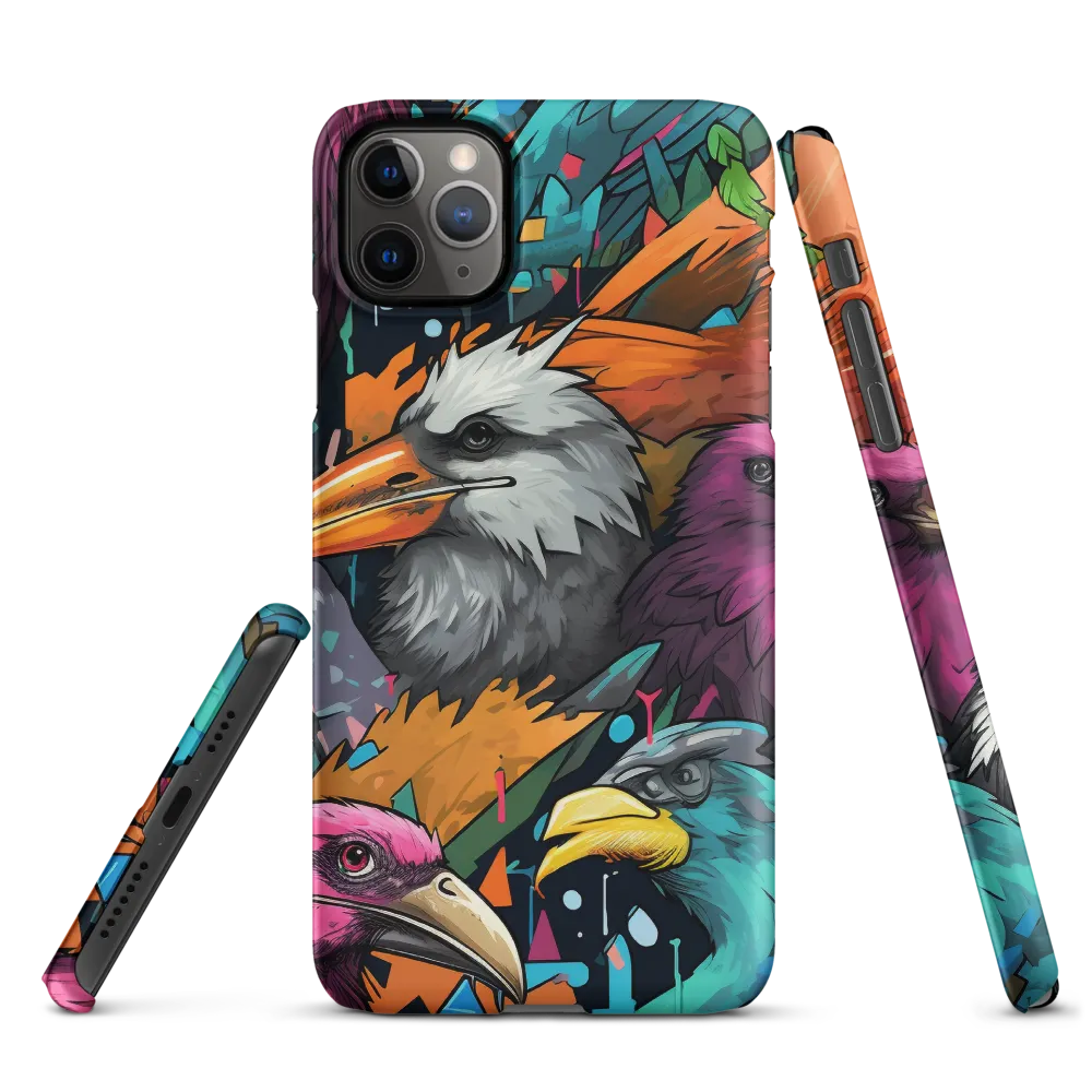 Avian Vortex: A Celebration of Color and Form