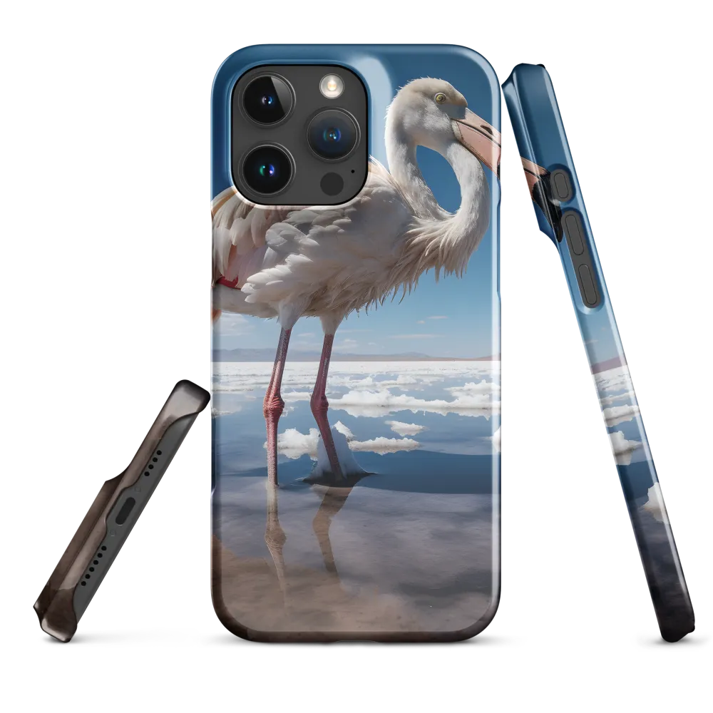 Graceful Solitude of a Flamingo