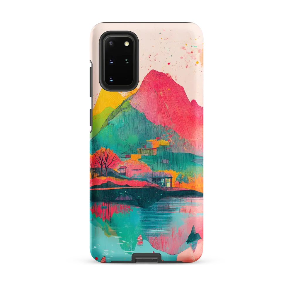 Vibrant Serenity: A Surreal Landscape