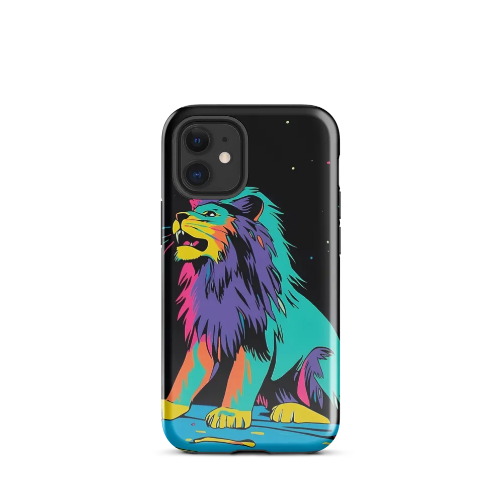 Roaring Colors: The Neon Lion
