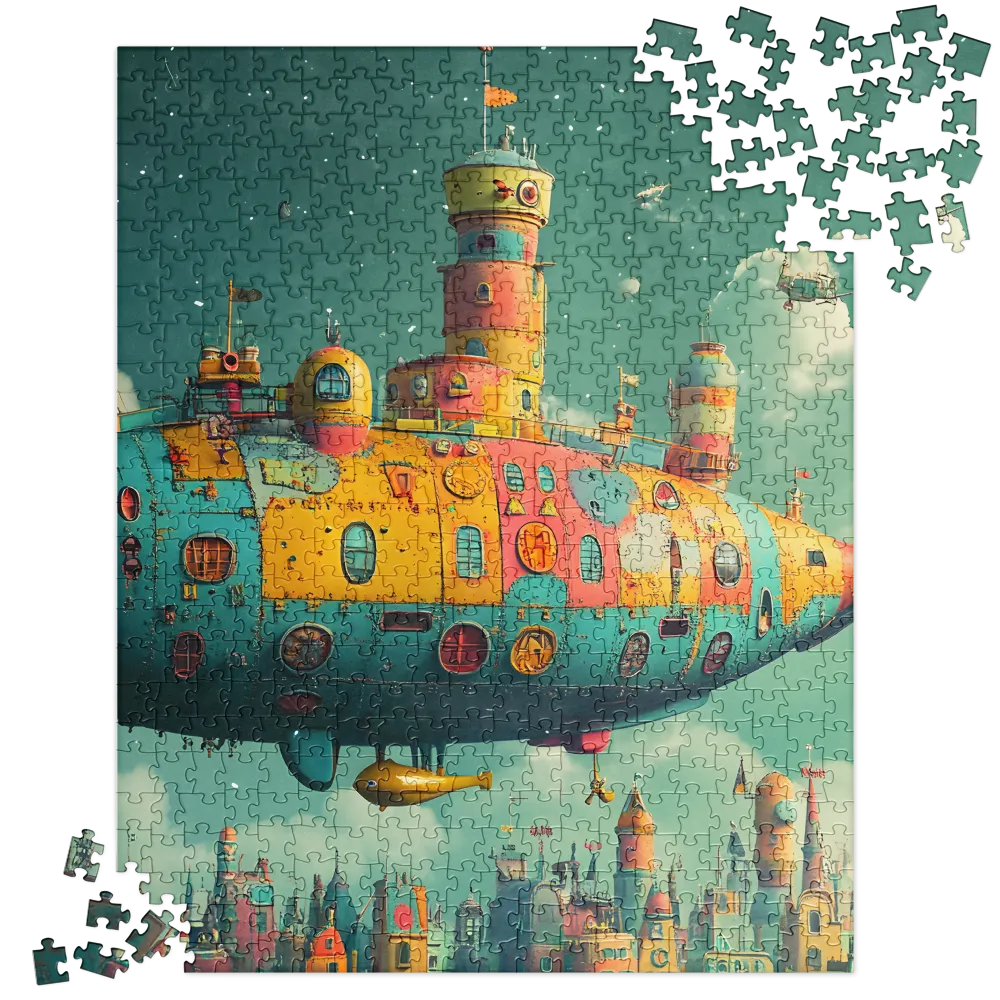 Submerged Dreams: A Whimsical Voyage | Jigsaw Puzzle | 520 pieces