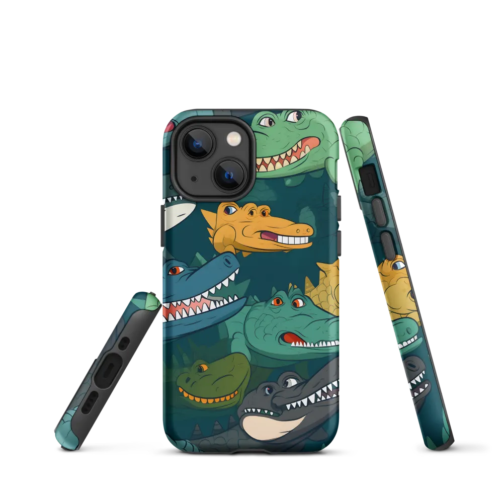 Cheerful Crocodilian Parade