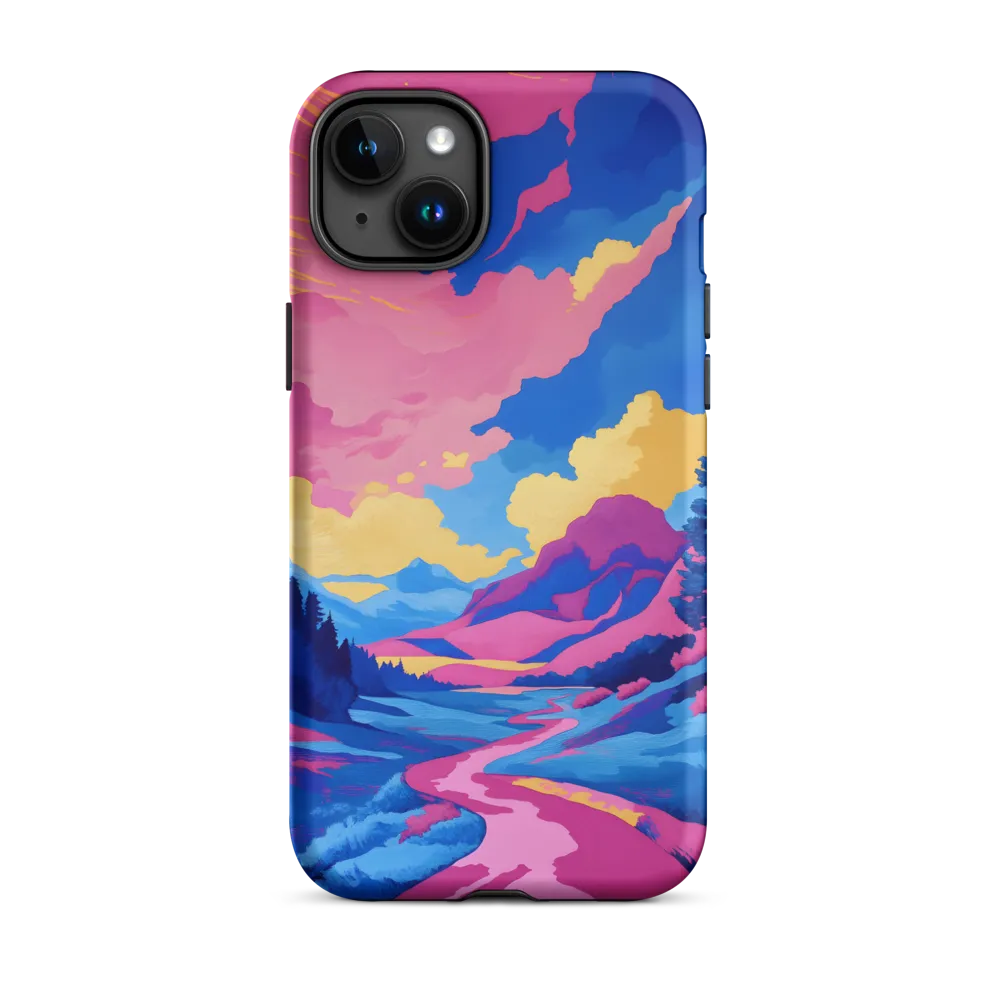 Dreamscape: The Serene River | Phone Case |  15 Plus | Tough Case | Matte
