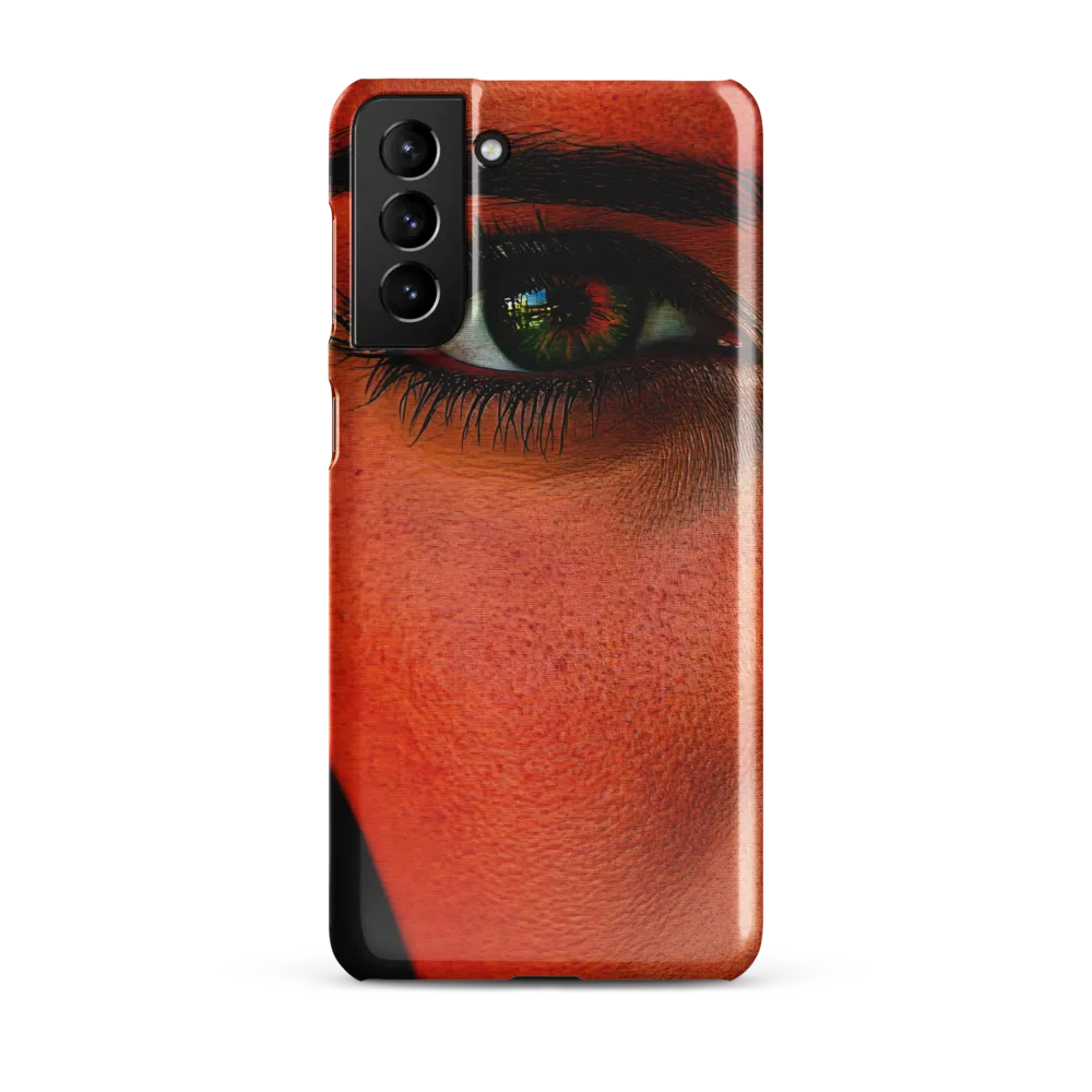 Gaze of Intensity | Phone Case |  S21 Plus | Snap Case | Glossy