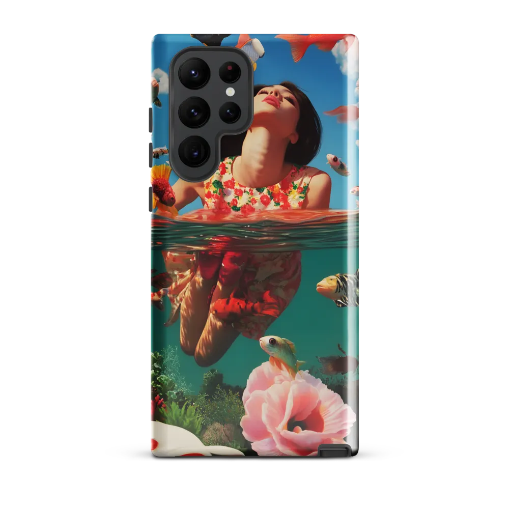 Submerged Harmony | Phone Case |  S22 Ultra | Tough Case | Glossy