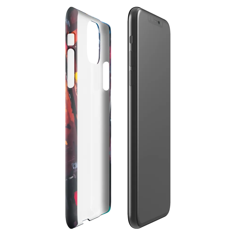 Silhouette in the Urban Abyss | Phone Case |  11 Pro Max | Snap Case | Glossy