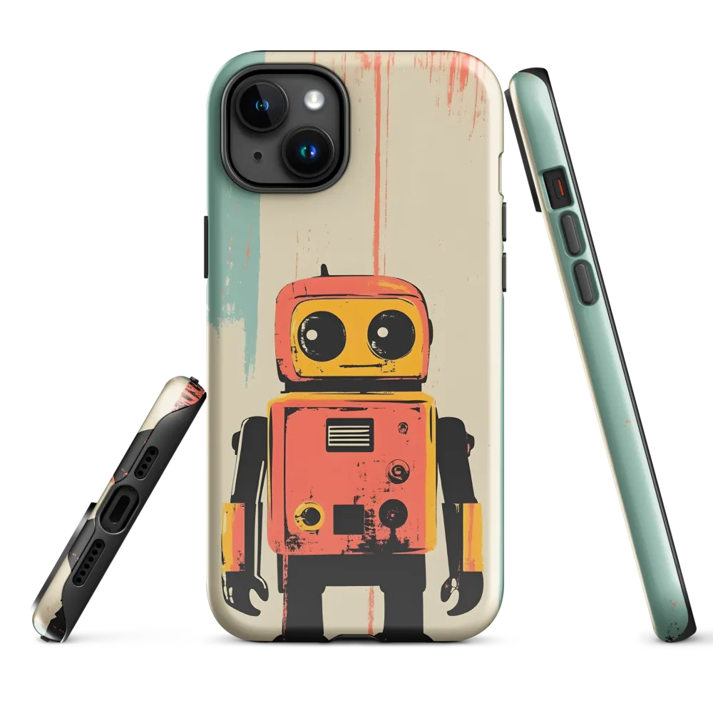 Retro Robot Charm