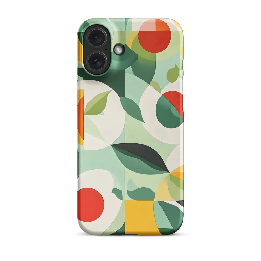Harmony in Shapes: A Playful Abstract Design