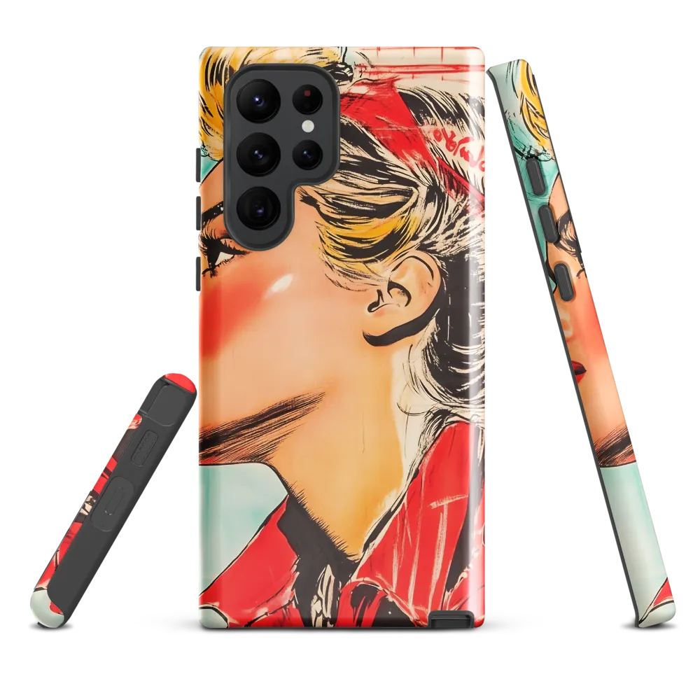 Empowered Elegance: A Pop Art Portrait