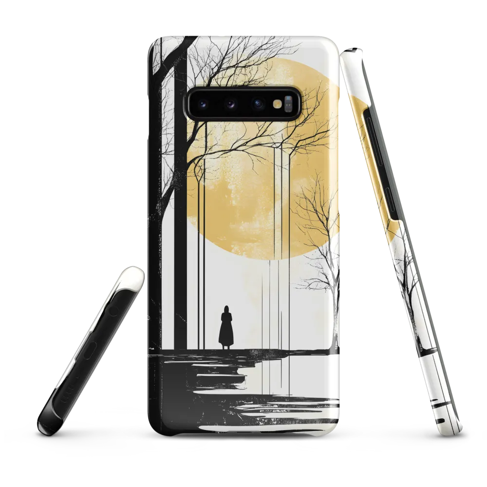 Solitude Under the Yellow Sun | Phone Case |  S10 Plus | Snap Case | Glossy