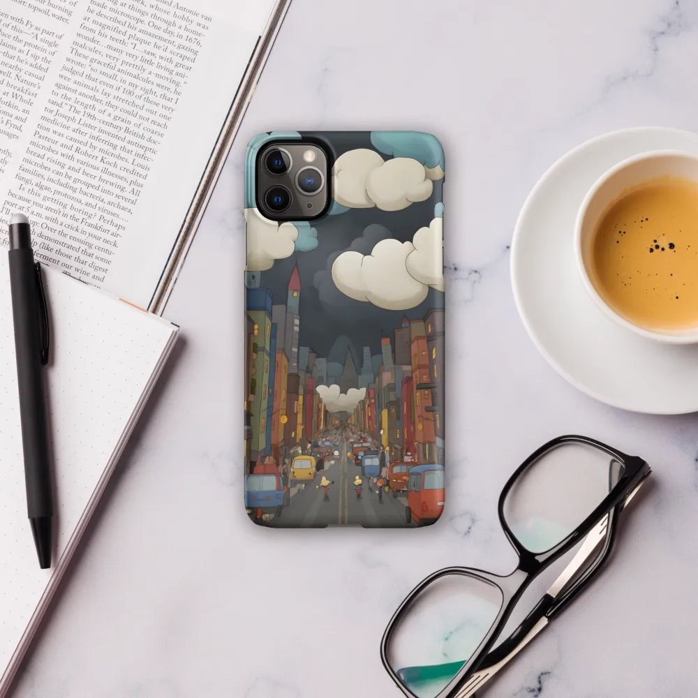 Urban Symphony: A City Awakens at Dusk | Phone Case |  11 Pro Max | Snap Case | Matte
