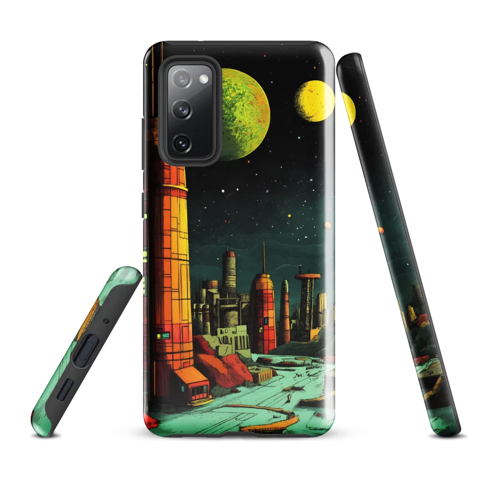 Cosmic Cityscape | Phone Case |  S20 FE | Tough Case | Glossy