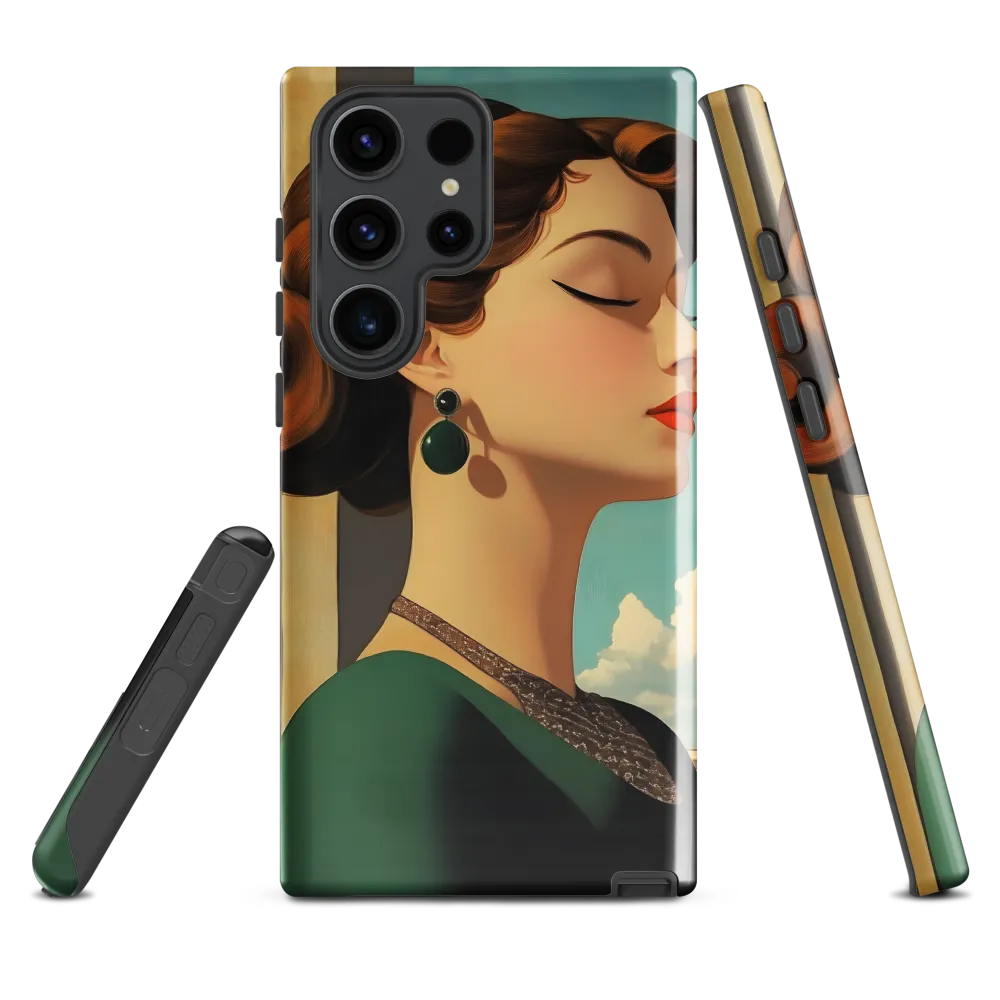 Elegance in Art Deco: A Portrait of Grace