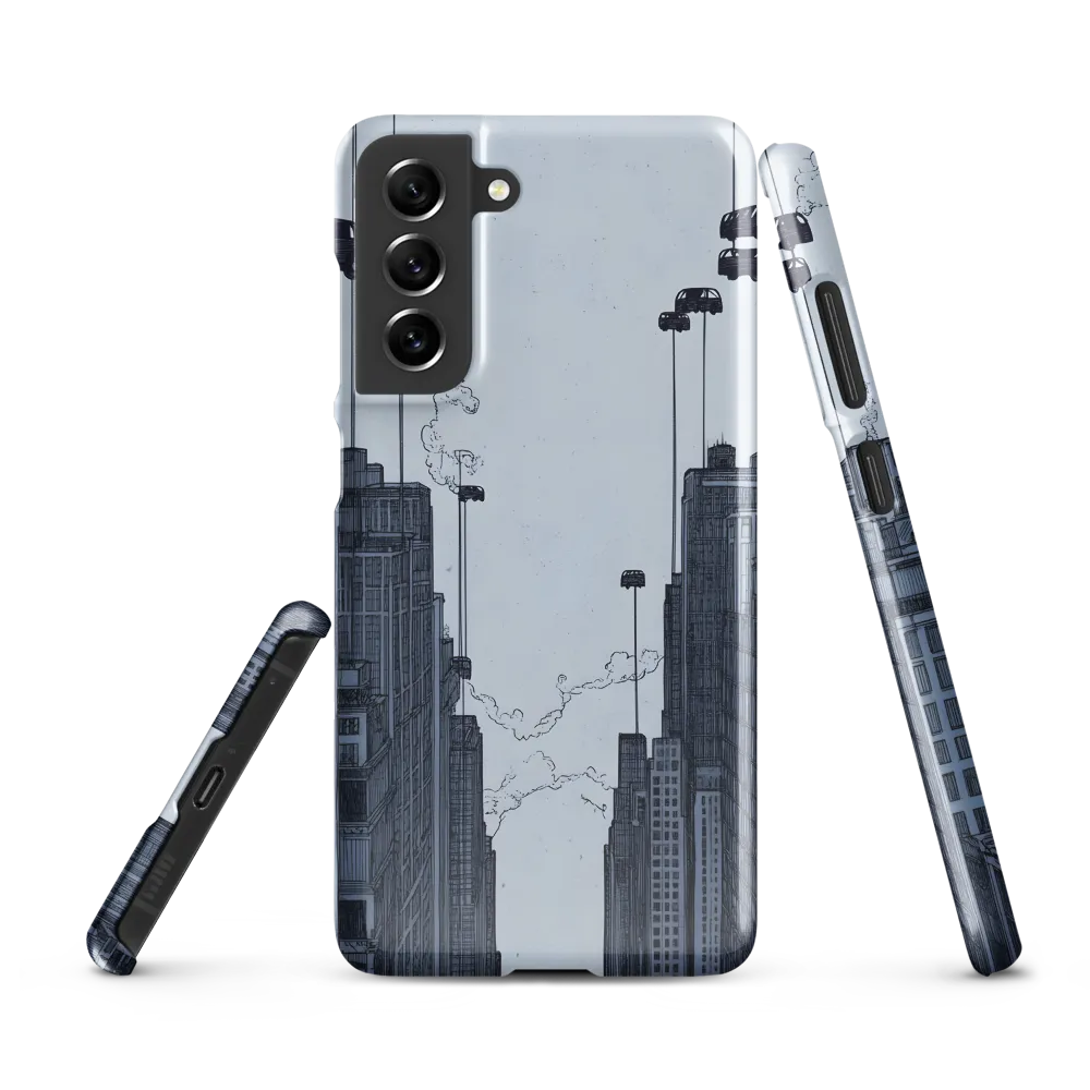 Suspended in the City | Phone Case |  S21 FE | Snap Case | Glossy