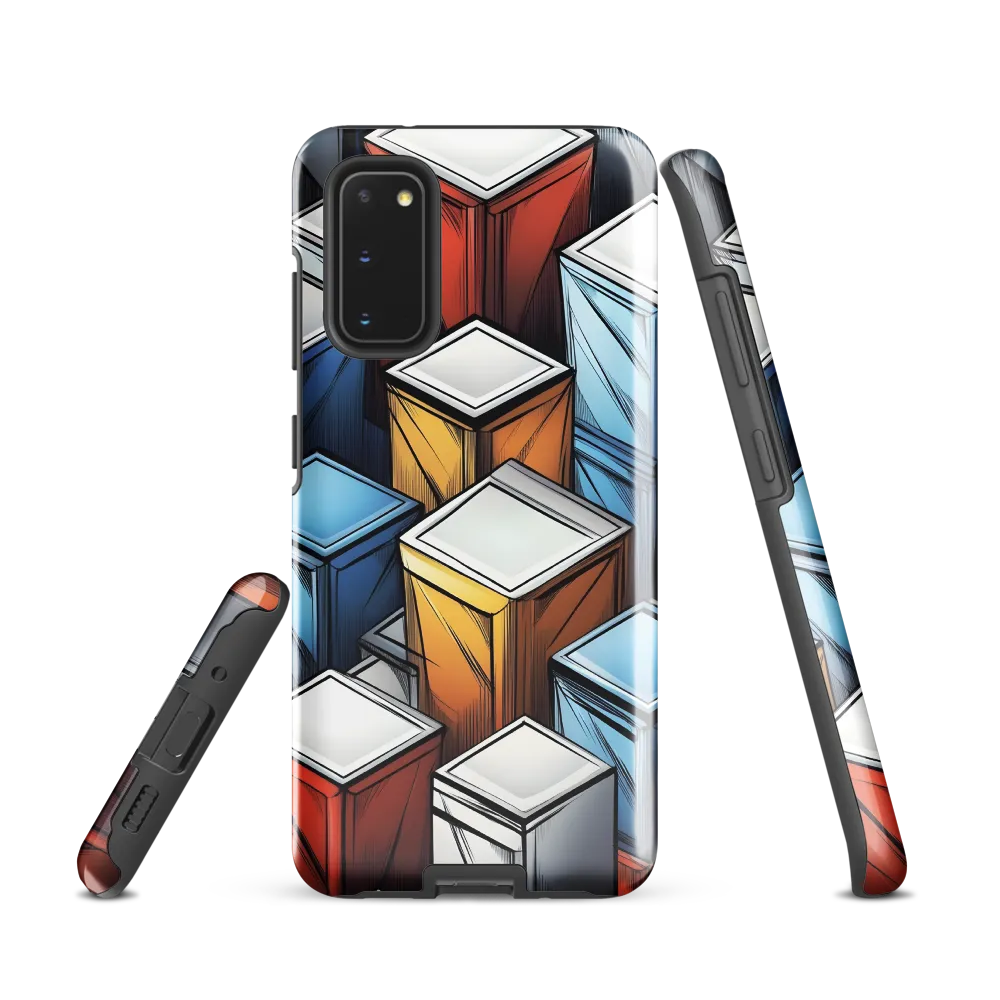 Geometry of Colorful Containers