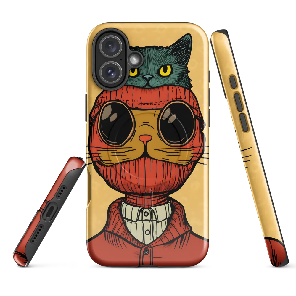 Whimsical Fusion: Cat and Human