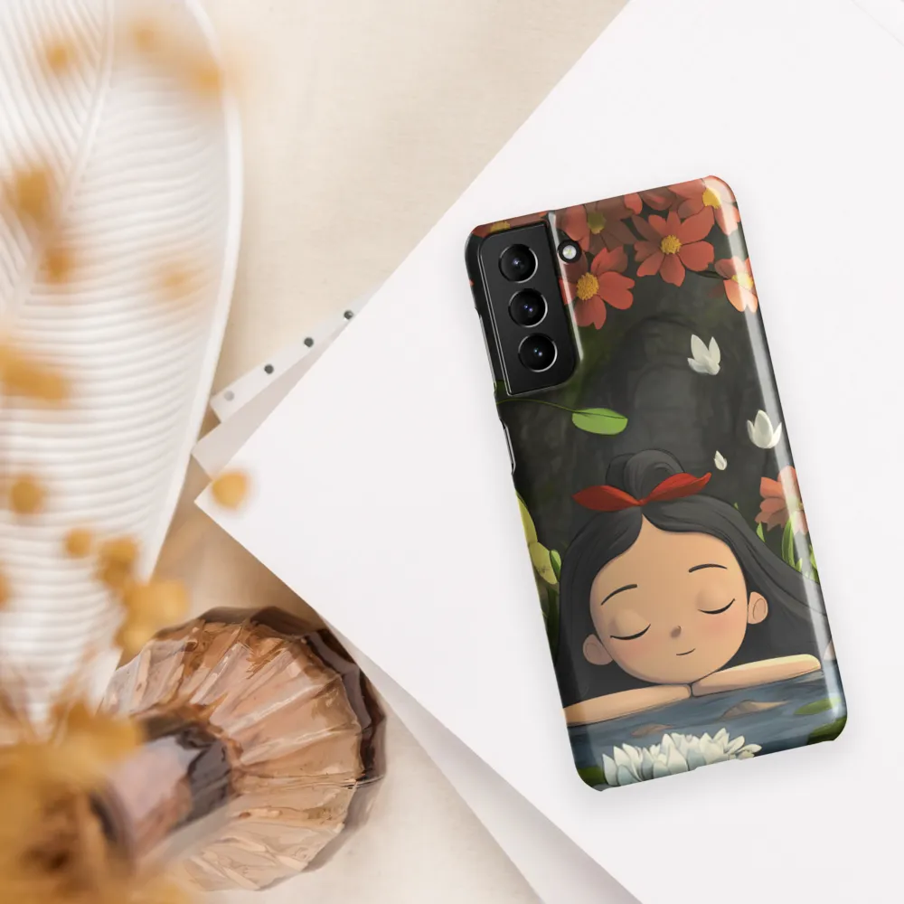 Tranquility by the Waterside | Phone Case |  S21 Plus | Snap Case | Glossy