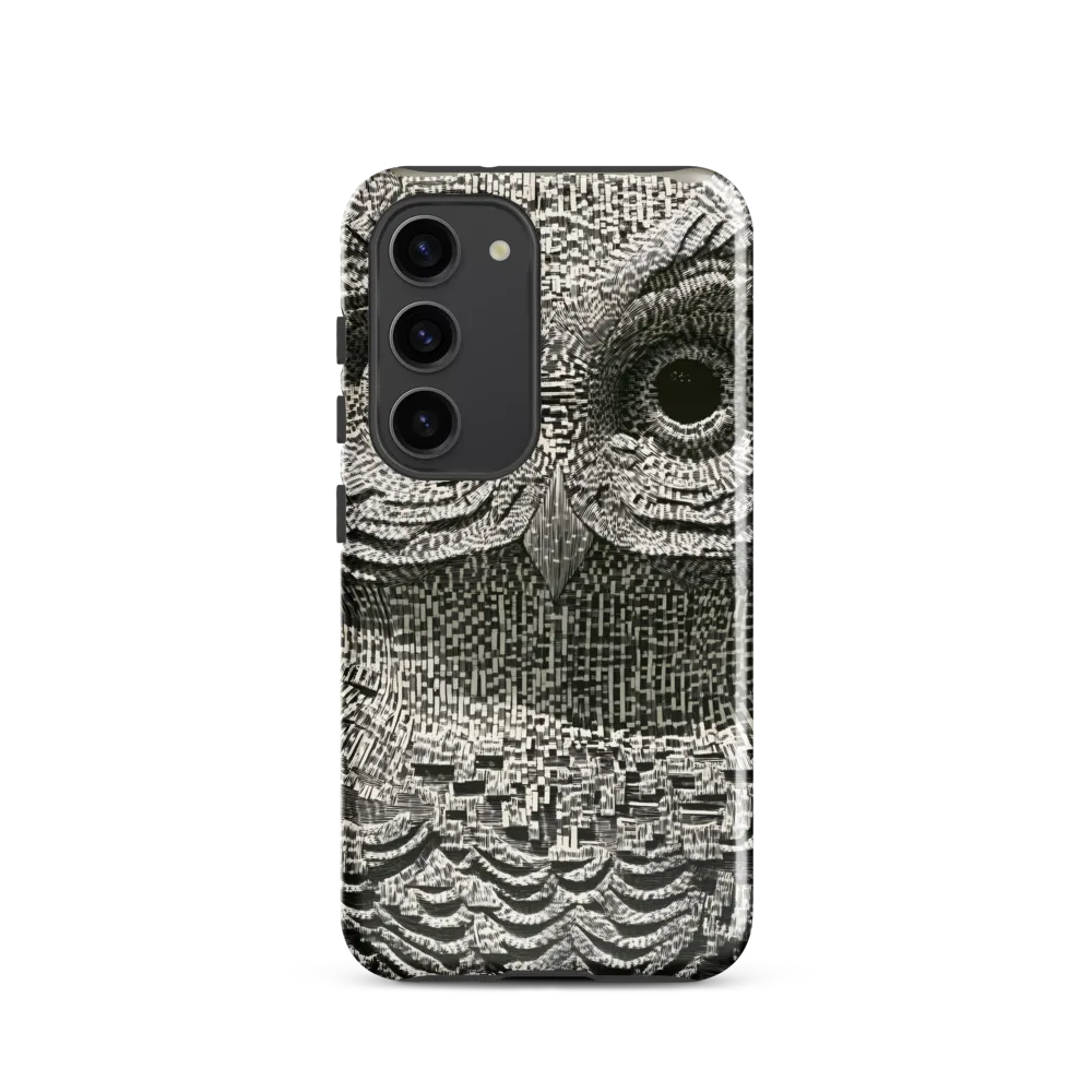 Intricate Owl of Textures