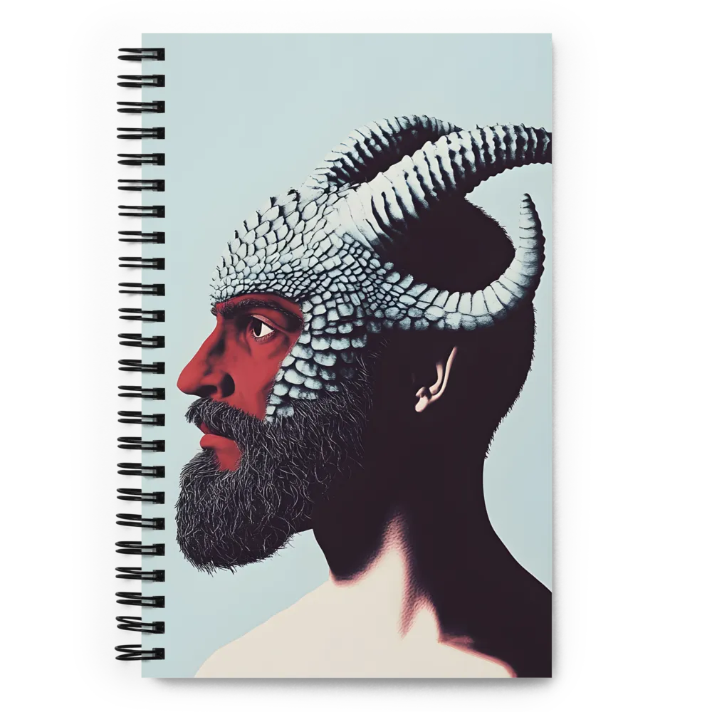 Elysium of the Horned One | Spiral Notebook