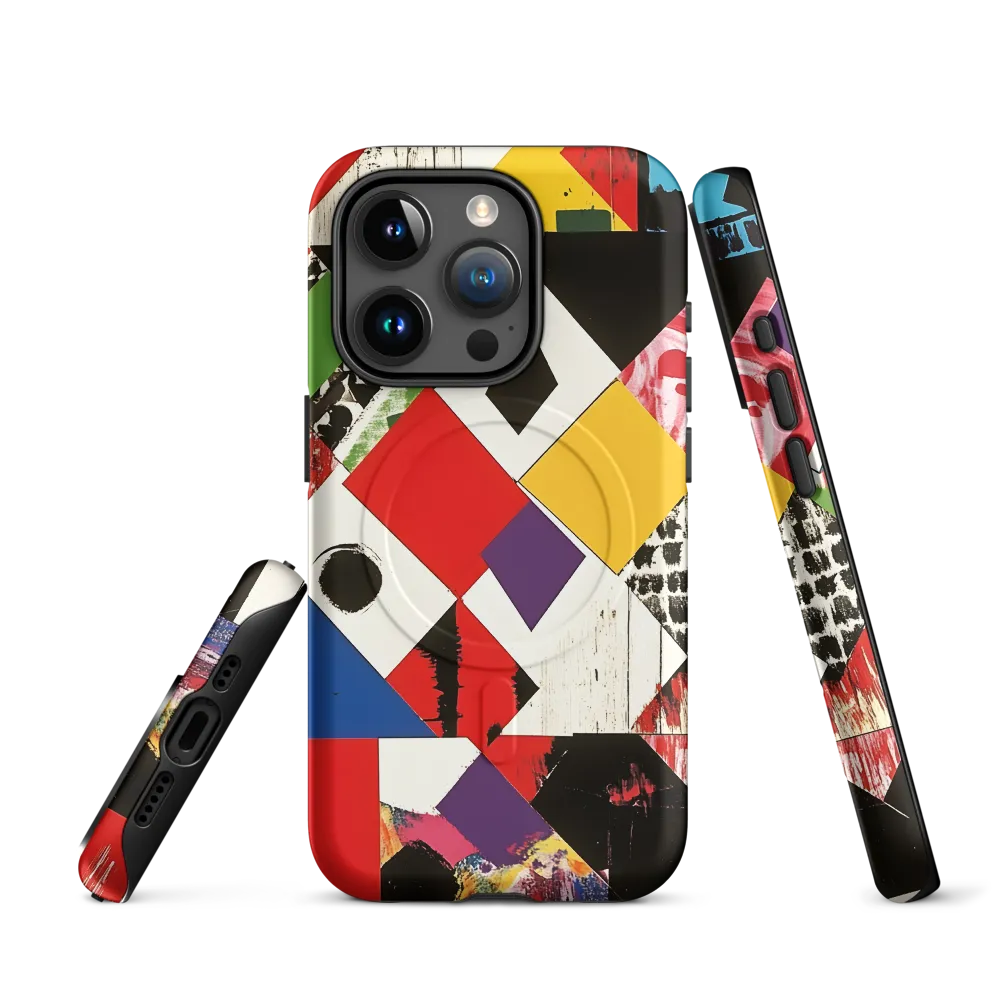 Energizing Geometry | Phone Case |  15 Pro | MagSafe® Tough Case | Matte