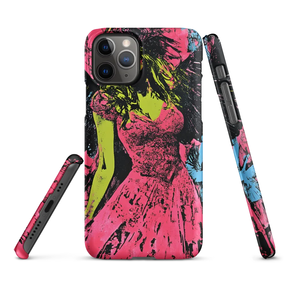 Mystical Angel in Neon Dreams