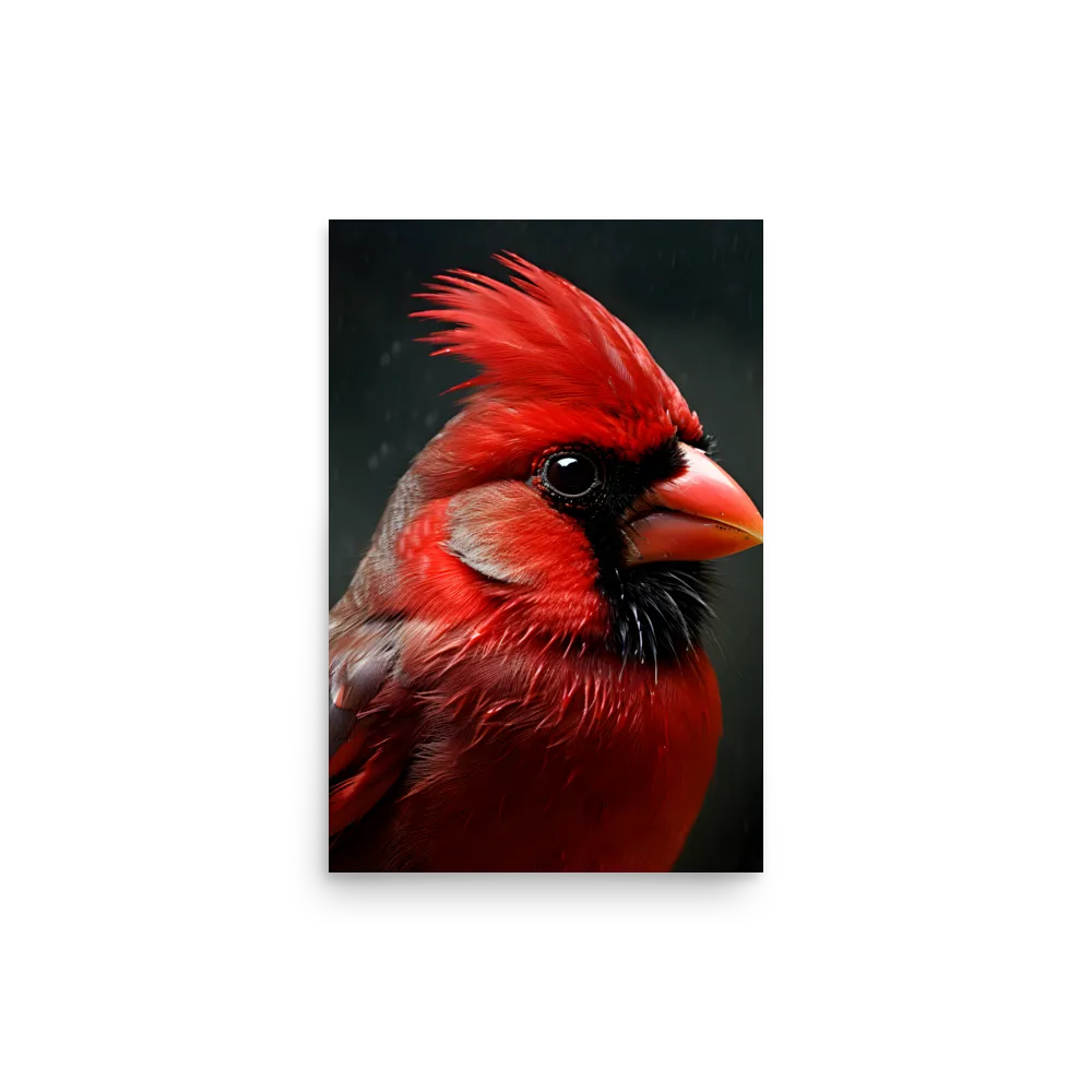 The Bold Cardinal | Poster | 12″×18″