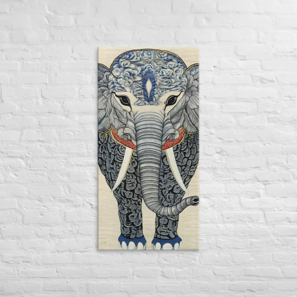 Majesty of the Elephant | Canvas | 24″×48″