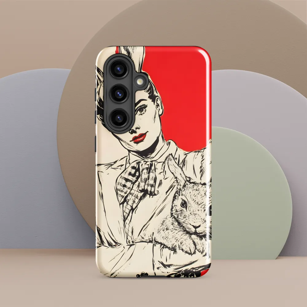Whimsical Elegance: The Rabbit Lady