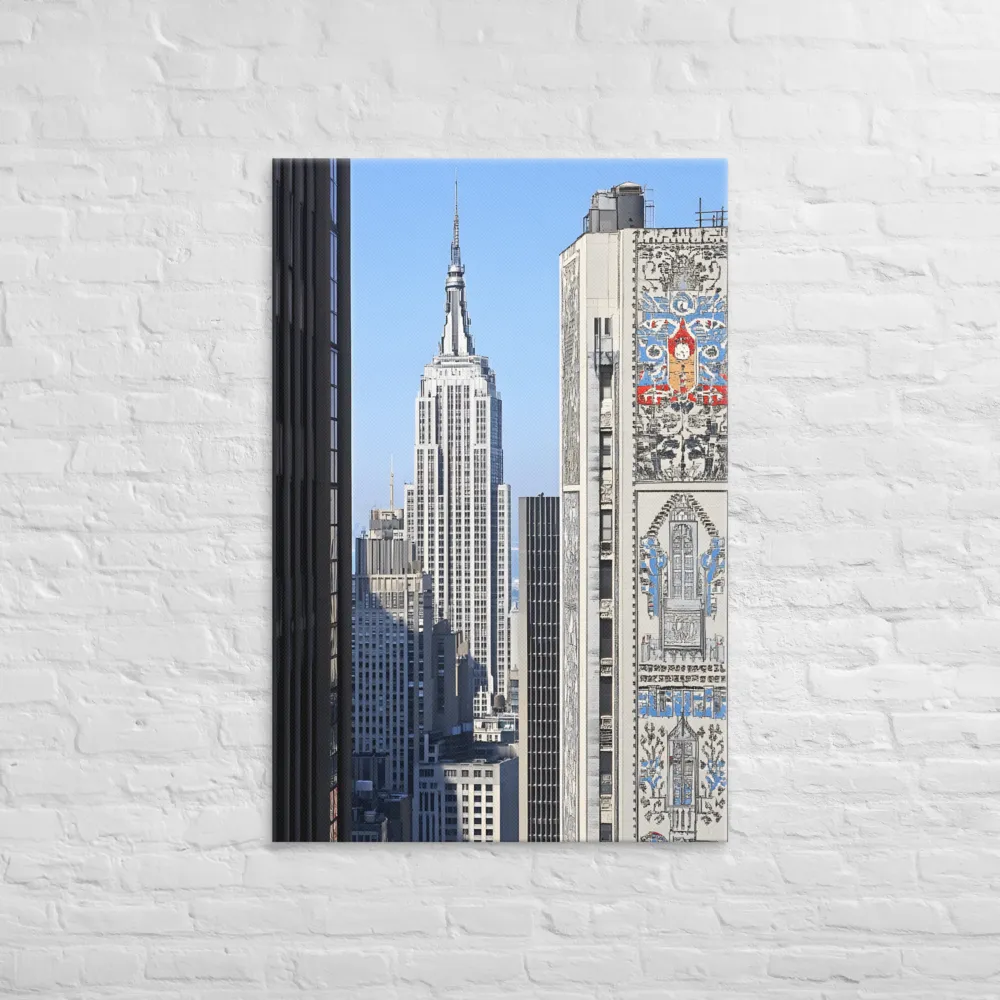 Urban Elegance: New York's Iconic Skyline | Art Print