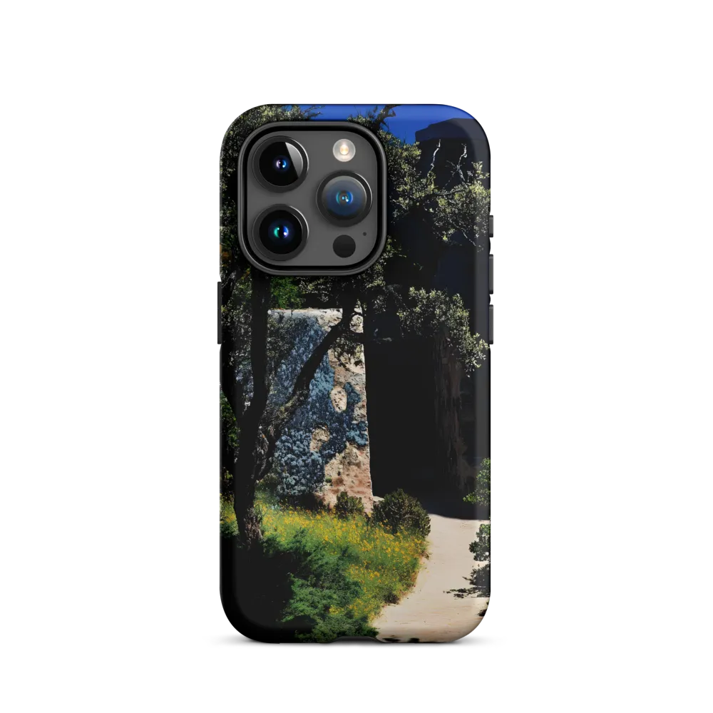 Whispers of Nature and Stone | Phone Case |  15 Pro | Tough Case | Matte