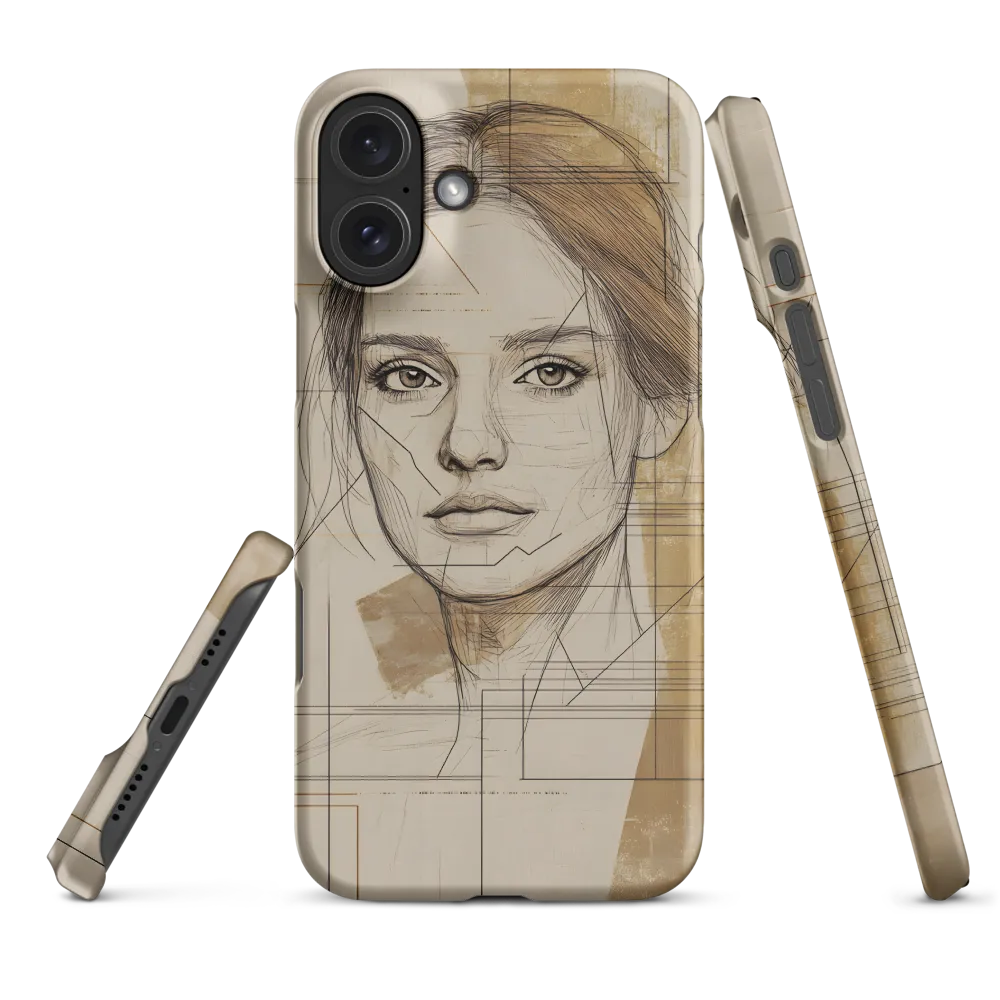 Geometric Elegance: A Modern Portrait