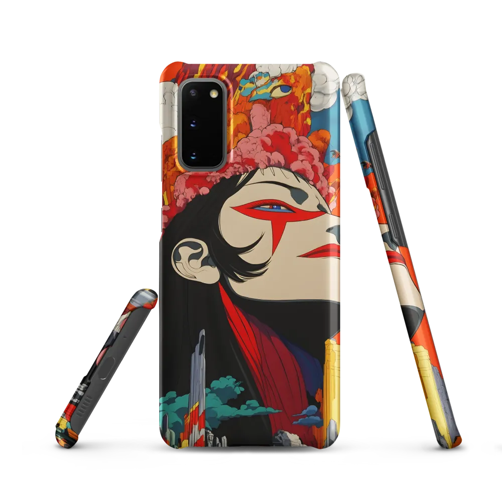 Eruption of Power | Phone Case |  S20 | Snap Case | Matte