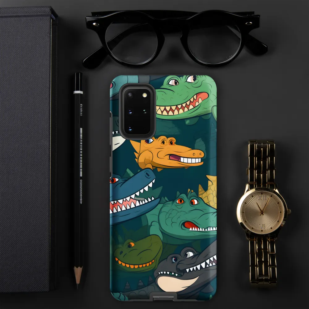 Cheerful Crocodilian Parade