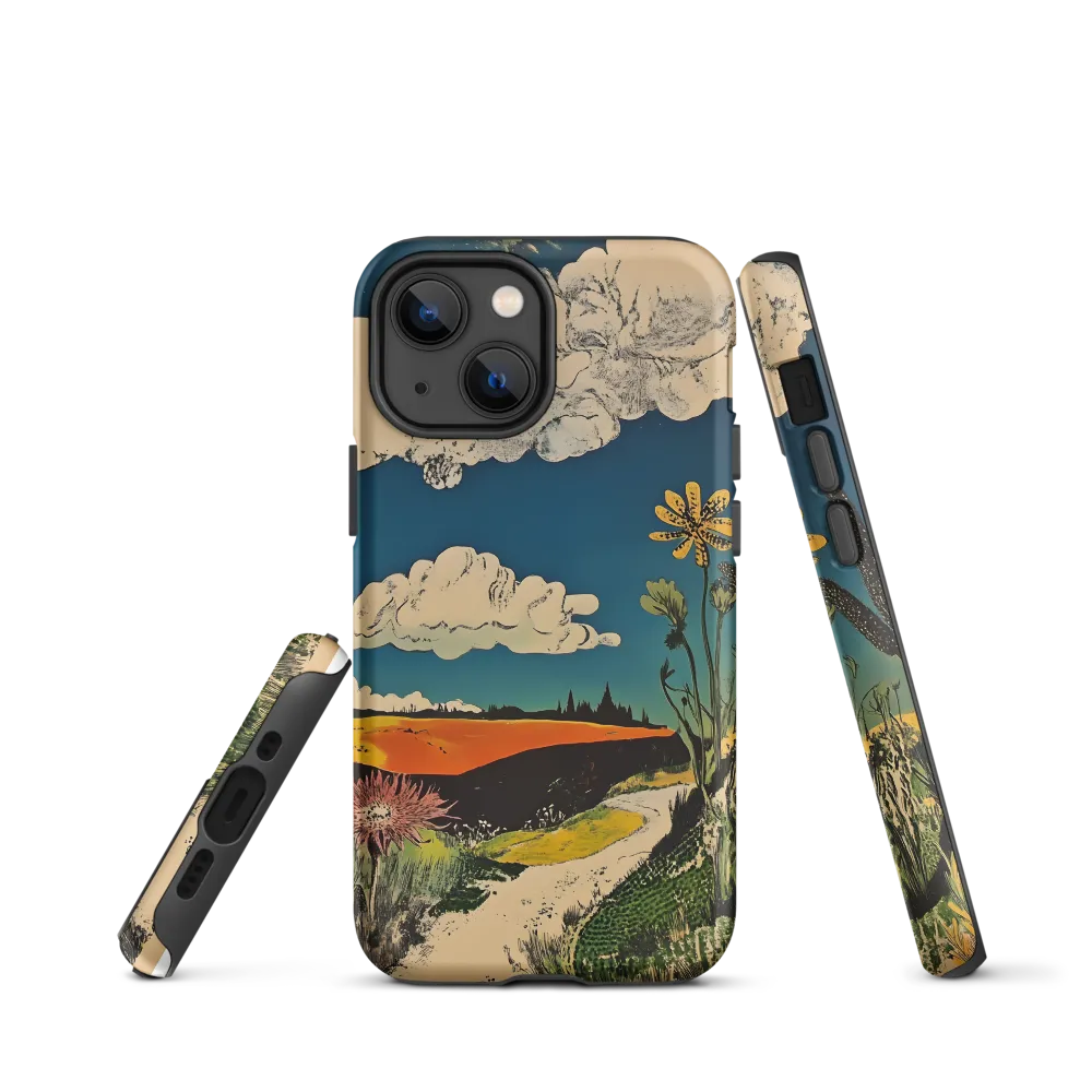 Surreal Blooming Landscape