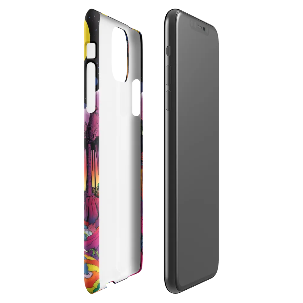 Celestial Dreams: A Journey Through an Alien Landscape | Phone Case |  11 Pro Max | Snap Case | Glossy