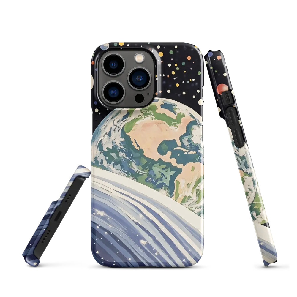 Celestial View: A Surreal Journey Through Space