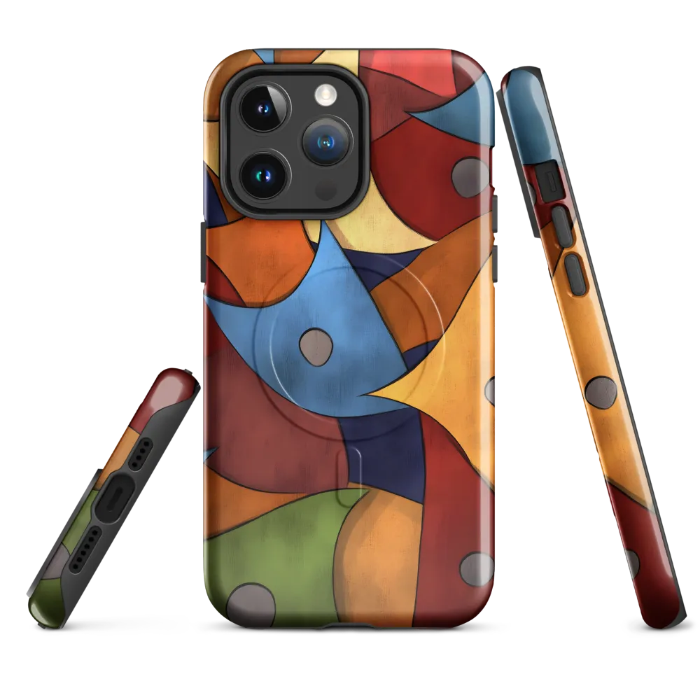 Vibrant Interplay of Shapes