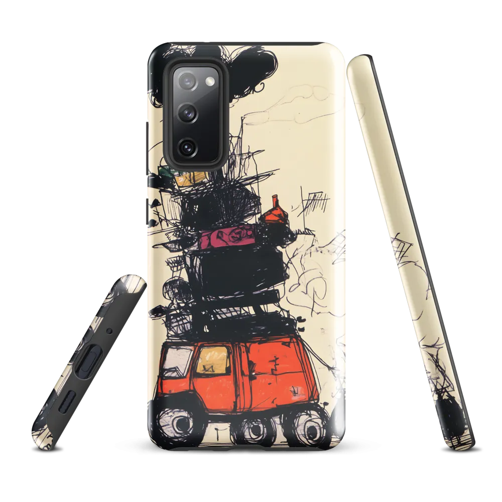 The Whimsical Hauler | Phone Case |  S20 FE | Tough Case | Glossy