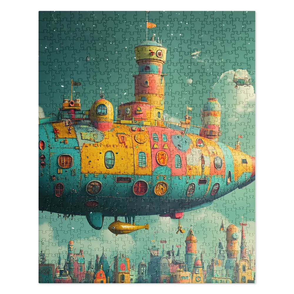 Submerged Dreams: A Whimsical Voyage | Jigsaw Puzzle | 520 pieces