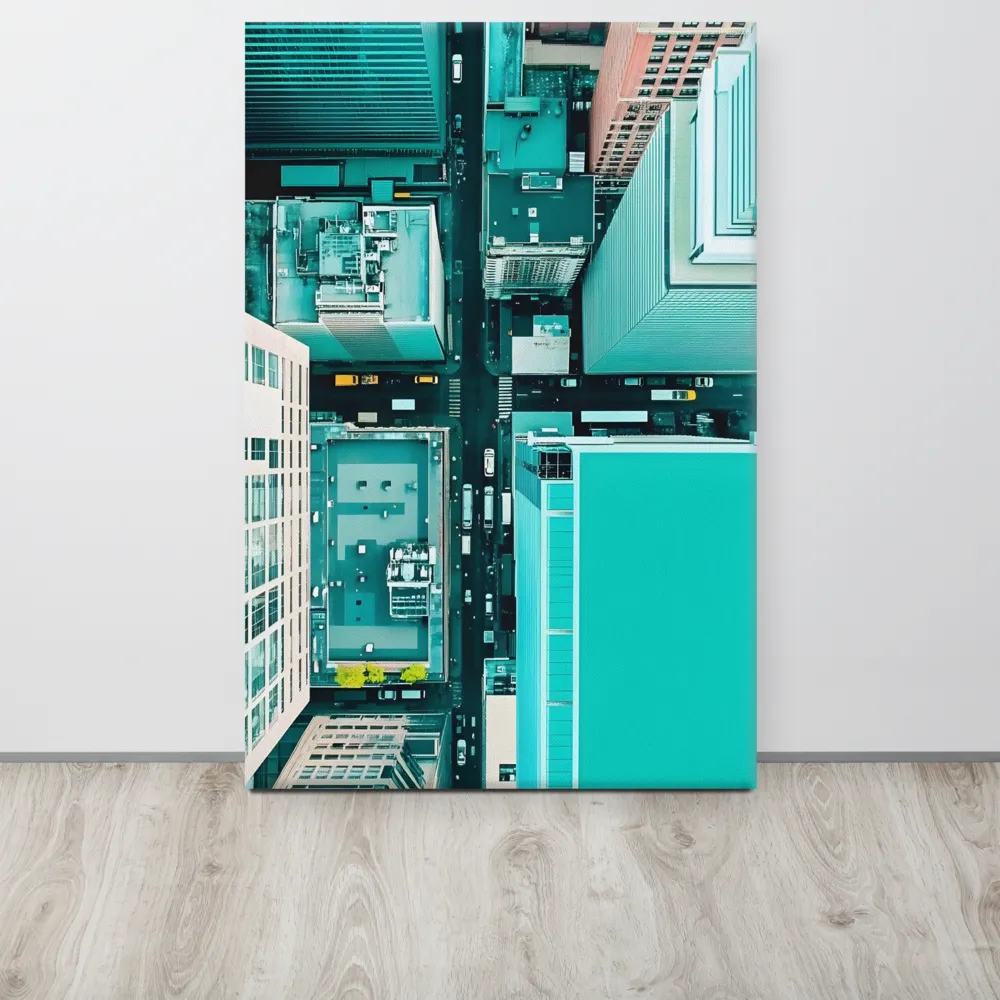 Urban Geometry: Aerial Perspective | Canvas | 24″×36″